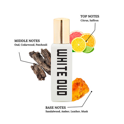 White oud 20ml Perfume Unisex by auromatic