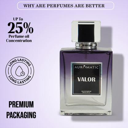 Valor 100ml Perfume for Man by auromatic